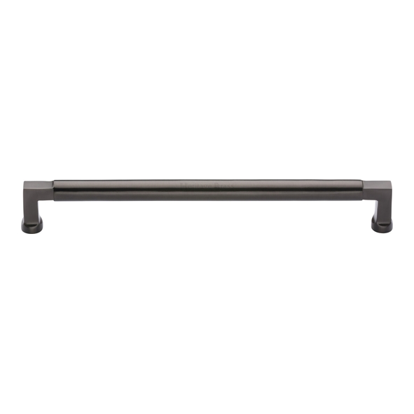 C0312 254-MB • 254 x 269 x 40mm • Matt Bronze • Heritage Brass Bauhaus Cabinet Pull Handle